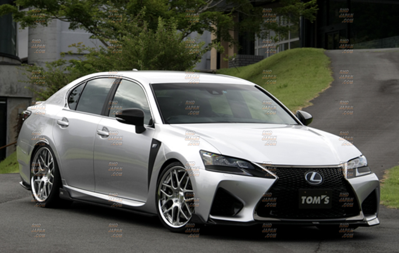TOM'S Front Diffuser Wet Carbon Fiber - Lexus GS-F URL10 - RHDJapan